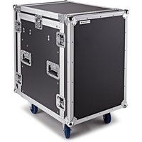 Trojan Pro 12U Heavy-Duty Pop-Up Mixer Rack Flight Case