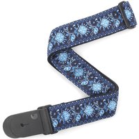 DAddario 2 Woven Guitar Strap Monterey 2 Blue