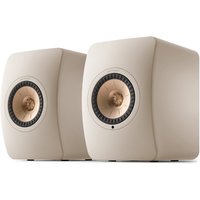 KEF LS50W Wireless II Bookshelf Speakers (Pair) Sand Shell