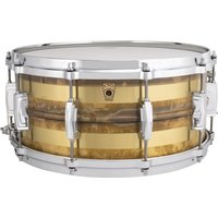 Ludwig 14 x 6.5 Raw Bronze Striped Snare - Ex Demo