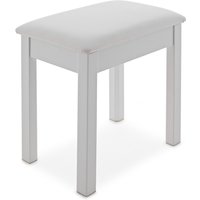 VISION Piano Stool with Storage by Gear4music White