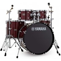Yamaha Rydeen 22" Drum Kit w/ Hardware Burgundy Glitter