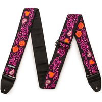 Dunlop Strap JH22 Hendrix Blacklight Monterey Pink