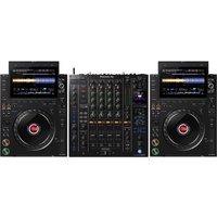 AlphaTheta CDJ-3000X Pair with Pioneer DJ DJM-A9
