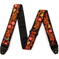 Dunlop Strap JH23 Hendrix Blacklight Monterey Orange