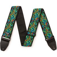 Dunlop Strap JH27 Hendrix Blacklight Love Drops Blue