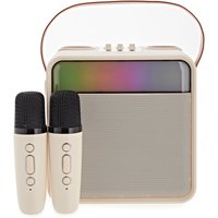 SubZero PartyVox Bluetooth Karaoke Machine with Wireless Microphones