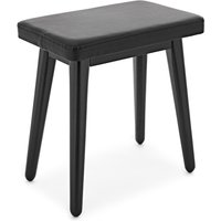 Compact Piano Stool by Gear4music Black
