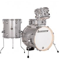 Ludwig Breakbeats 16 4pc Shell Pack Silver Sparkle