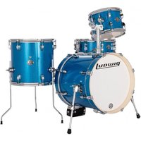 Ludwig Breakbeats 16 4pc Shell Pack Blue Sparkle