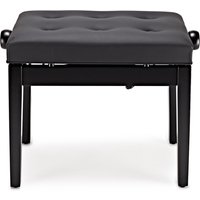 Hydraulic Piano Stool by Gear4music Satin Black