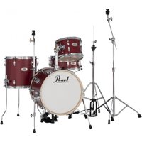 Pearl Midtown 4pc Compact Set incl. Hardware Matte Red