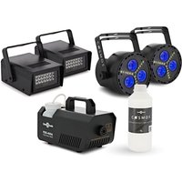 Cosmos LED Comet Strobe & Fog Party Lighting Pack by Gear4music