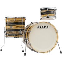 Tama Superstar Classic 22 3pc Shell Pack Natural Tiger Ebony Wrap