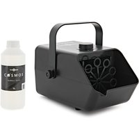 Bubble Machine with 1L Bubble Fluid by Gear4music