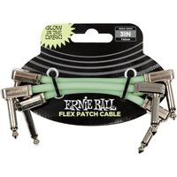Ernie Ball P06474 3" Patch Cable 3 Pack Glow in the Dark