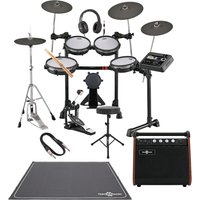 Yamaha DTX6K5-M Electronic Drum Kit With Single Pedal Custom Bundle