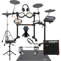 Yamaha DTX6K3-X Electronic Drum Kit w/ Double Pedal Complete Bundle