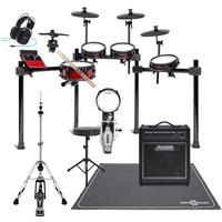 Alesis Nitro Ultimate Electronic Drum Kit Custom Bundle