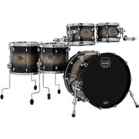 Mapex Saturn VI 22" 5pc Saturn VI Studioease Shell Pack Black Ink Burst