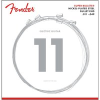 Fender Super Bullet Strings Nickel Plated Steel Bullet End 3250m Gauges .011-.049 (6)