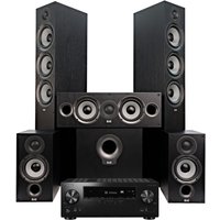 Pioneer VSX-935 AV Receiver & ELAC Debut F6.2 5.1 Speaker Package Black