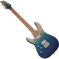 Schecter C-1 Standard Plus Left Handed Blue Fade