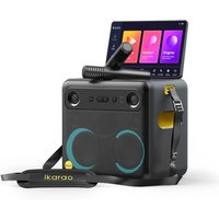 IKARAO Break X2 Karaoke Machine with Wireless Microphones