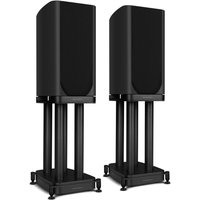 Wharfedale EVO 5.2 Standmount Speakers (Pair) Black with Stands