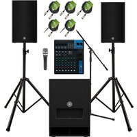 Yamaha DZR10 Complete PA System Bundle