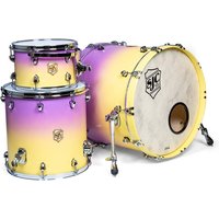 SJC Drums Colour Rush 3pc Shell Pack Lavender Sunrise