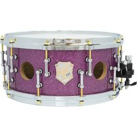 SJC Drums 25th Anniversary 14 x 6.5 Snare Drum Purple Glitter