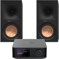 WiiM Amp Ultra Space Grey & Klipsch R-60M Black Hi-Fi Bundle