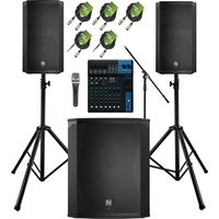Electro-Voice EKX-12P Complete PA System Bundle