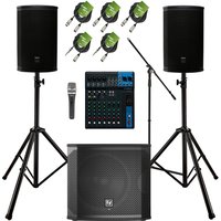 Electro-Voice ETX-10P Complete PA System Bundle