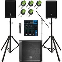 Electro-Voice ZLX-8P G2 Complete PA System Bundle