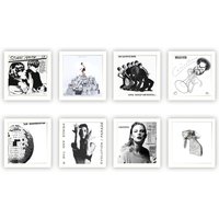 Show And Listen LP Frame 8 Pack White