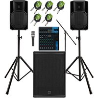 RCF ART 712-A MK5 Complete PA System Bundle