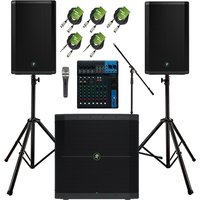 Mackie Thrash215 Complete PA System Bundle