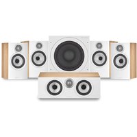 Bowers & Wilkins 606 & 607 S3 Surround Sound Speaker Package with ASW610 Subwoofer Oak