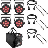 Chauvet DJ SlimPAR Q6 ILS LED Par Can & Carry Bag Bundle