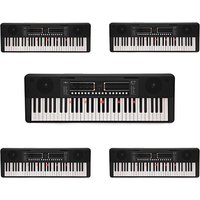 K1+ 61-Note Key-Lighting Keyboard with Bluetooth by Gear4music 5 Pack