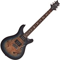 PRS SE Custom 24-08 Burl Lake Blue Midnight Burst