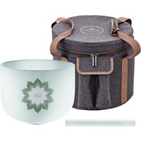 Meinl Sonic Energy 9" Crystal Singing Bowl 432 Hz Lotus Flower