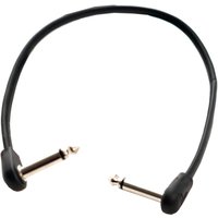 Tourtech TTPC-1-FBK-RR Flat Patch Cable 30cm Black Right Angle To Right Angle