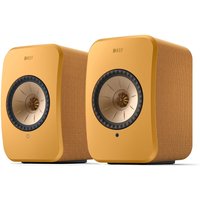 KEF LSX II Wireless Hi-Fi Speaker System (Pair) Amber Haze