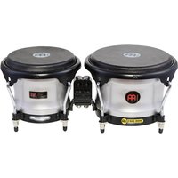 Meinl Percussion Artist Series Diego Camacho Signature 7" & 8 1/2" Bongo Pearl Grey