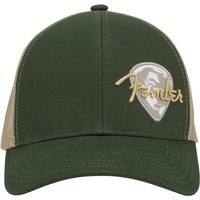 Fender Fender Globe Pick Patch Hat Green/Khaki One Size