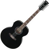 Ibanez AJ7012M1E Artwood 12-String Black