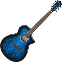 Ibanez AEWC16QA Transparent Blue Sunburst